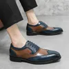 2024 Skórzane buty Business Męskie mokasyny miękkie wygodne dżentelmen butów łaski buty męskie buty ślubne