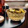 Bowls Decorative Bowl Treasure Office Gold Desk Mindfulness Brass Home Cornucopia Craft Copper Utensils