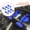 Car Wash Solutions 6Pcs Suction Cup Clamp Adjustable Glass Mounting Holder For Convertible Windshield Repair Fix Leaks In