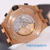 Famous AP Wrist Watch Epic Royal Oak Offshore Series 26470 Mens Rose Gold Watch Automatic Machinery Swiss Famous Watch Luxury Sports Watch Diameters 42mm