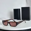 Moda masculina e feminina óculos de sol de alta qualidade guarda-sóis legal moldura retangular ao ar livre alça de espelho caixa de embalagem original de nível superior B0081S