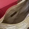 Bolsa de playa de verano para mujeres Bolso de hierba para mujeres Fashion Bolsa de axilas de moda Bolso de moda de moda con correas de hombro