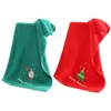 Полотенце Рождественская мочалка для рук 14 30-дюймовые хлопковые полотенца Ванная комната Душ Санта-подарок для путешествий F0T4