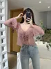 Women's Tanks High Quality Outfits 2 Piece Skirt Set Gyaru Sweet Camisole Lace Embroidery Romantic Pink Tops Up Hight Waist Street