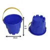 Sand Play Water Fun Toys Beach Kids Sand Toy Bucket PlaySets Set hinkar Sandbox Childern Castle Pail Children Stor vatten Summer Bulk Plastic 240321