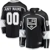 Los Angeles Custom Kings Hockey Jerseys 11 Anze Kopitar 8 Drew Doughty 99 Wayne Gretzky 55 Quinton Byfield 22 Kevin Fiala 4 Rob Blake 20 Luc Robitaille 12 Trevor Moore