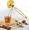 Drinkware Kitchenware Accessories Tools Tea Infuser Rostfritt stål Sphere Mesh Sile Coffee Filter Diffuser Handle Ball Tea Tools LT863