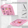 Tablet PC Cases Bags Case for Fire HD 10 2021 Child Kids Shockproof EVA Tablet Stand Cover for Fire HD 10 Plus 10.1 Handle Cases FundaY240321Y240321