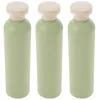 Liquid Soap Dispenser 3 Pcs Shampoo Shower Gel Bottle Miss Foaming Pump Pp Storage Lotion