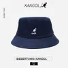 Tasarımcı kanguru kangol şapka balıkçı şapkası ya aynı stil net kırmızı çift ressam Koreli versiyon yaz çok yönlü kadın kapağı