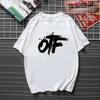 T Shirt Moda Tasarımcısı Sadece Marka Marka Yaz Ailesi T-Shirt Otf Kola Erkekler Lil Durk Hip Hop Matkap Tee Üstler Yüksek Kaliteli Pamuk Grafik Gömlek Erkek Giyim