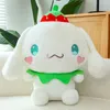 2024 Wholesale 45cm New Strawberry Kuromi Plush Toy Toy Cute Girls Pillow Flower Dress Melody