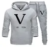 Sweat-shirt de survêtement de concepteur pour hommes Sweatshirt Sweats Sweat Men de luxe Logo Logo Print Hoodie et Pantalon de jogging Two Pieces Sets Tech Tech Fleece Tracksuits S-3XL.