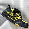 2024 Skate Schoenen Heren Designer Loopschoenen Chunky Platform Defender Mode Reliëf Rubber Echt Leer Sneakers Trainer Tenis Casual Schoen 36-45 S21