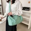 Umhängetaschen Koreanische Leinwand Umhängetasche Für Frauen 2024 Nylon Wasserdichte Weibliche Handtaschen Mädchen Student Messenger Buch Schulranzen