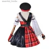 Cosplay Anime Costumes Xiao Qiao Kobieta jest dostarczana z peruką na Halloween Party MundiformC24321