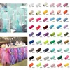 زخرفة الحفلات 15 سم 25 ياردة Tulle Roll Fabric التخزين المؤقت