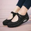 Flats Summer Women Flat Platform Schuhe Frau Casual Mesh atmungsaktiv auf Stoff Sneakers Schuhe für Frauen Frauen Mary Jane Schuh.