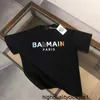 Designer Paris Home Kurzarm-T-Shirt aus reiner Baumwolle für Herren Sommer 2024 Neue trendige Marke Jugend Jungen T-Shirt für Herrenbekleidung S7BC