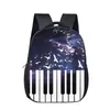 Sacs d'école enfants d'âge préscolaire pour petits garçons filles Note de musique Piano livre sac enfants sacs à dos maternelle Mochila Escolar