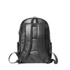 Haftowany plecak męski retro mody dla mężczyzn dla mężczyzn laptop szkolne torby szkolne o wysokiej pojemności paczki z tyłu