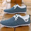 Scarpe casual firmate mocassini da uomo sneaker per scarpe di tela traspiranti alla moda Zapatillas De Hombre antiscivolo