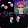 Trajes de anime cosplay Saiki K. Adereços de dramatização Saiki Kusuo peruca óculos lente verde óculos de sol acessóriosC24321