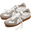 أحذية غير رسمية Maden Vintage Sports for Women Leather Geying Sneakers Men Men Platfor