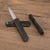 Specialerbjudande G3991 High End Auto Tactical Knife D2 Satin Blade CNC Aviation Aluminiumhandtag utomhus camping vandring EDC Pocket Knives med nylonpåse