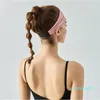 AL-136 Logo Yoga Hair Bands Sweat-absorbing Yoga Fitness Running Headbands Sports Accessories