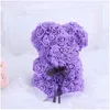 Toys & Plush Fl 18 Style Valentines Bear Romantic Pe Animals Day Stuffed Love Ch Rose Gift Teddy Bears Doll Cute Girlfriend Of Jeebi