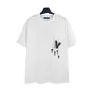 1VメンレディースデザイナーとTシャツプリントシャツピュアコットンカジュアルティーポロス半袖ファッションストリートウェアTシャツ