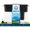 Brita Extra Large Ultramax 27 Cup Black Filtered Water Dispenser with 1 Elite Filter