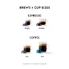 Breville's Nespresso Vertuoplus Coffee Espresso Hine, 8 uncji (około 226,8 gramów), szary