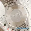 Słynny na rękawe ekscytujący AP WIDZA AP Royal Oak Series Silver Disc Automatyczne mechaniczne męskie zegarek 26320st OO.1220st.02 Kompletny zestaw
