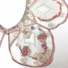 弓をつなぐ子供を取り外し可能なショールhanfu首輪yunjian花の刺繍装飾