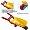 Sand Play Water Fun Children Beach Toy Car Set Baby Cart Water Bath Beach Dredging Small Tools Single Wheelbile Mini Trolley Spela Sand Tools A049 240321