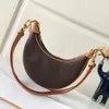 Hoge kwaliteit luxe designer tas halve maand schoudertas luxe handtas vrouwen crossbody tas lederen klassieke hobo messenger Chain Saddle Cross Bags