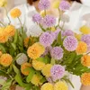 Decorative Flowers 1PC Dandelion Artificial Plants Bouquet Plastic Flower For Home Decoration Wedding Party Decor DIY Arrangement