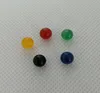 6 мм терпкая жемчужная бусина, 5 цветов, вставка для курения, кварцевый шарик, красный, желтый, зеленый, синий, черный, вращающиеся бусины для гвоздей, водный бонг8664857