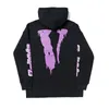 Vlone bluza nowa bawełniana lycra tkanina męska i damska odblaskowa świetlista długie rękawowe Casual Classic Classic Trend Men's Hoodie rozmiar S-xl 6801