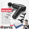 Massage Gun Fascia Gun 99 Level Muscle Massage Gun Fascia Body Massager LED SCREEN COCLLABLE FASCIA GUN med 8 Massage Head for Fitness 240321