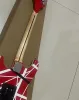 Top quality 5150 electric guitar, imported alder body, Canadian maple fingerboard, signed, classic red and white stripes d8d