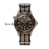Wrist Luxury Fashion Designer o m e g a Watches Nylon High-grade Luminous Diving Bond 007 Haima 300 Fully Automatic Mechanical Imported Fr 14