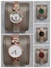 Винтажные кварцевые часы из нержавеющей стали, женские часы с римскими цифрами, женские красные, зеленые циферблаты, геометрические часы, водонепроницаемые, 30 мм