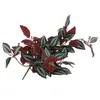 Декоративные цветы Искусственный ротанг Поддельные растения Декор Настенный подвесной имитационный пластик Реалистичный