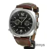 Herrklockor Paneraiss Panarai Swiss Watch Luminor Series Radiomir Ref.Pam00214 Automatisk svart urtavla WN-1RPI