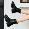 Sandały Platformowe buty pania punk gotyk dla nowych butów bojowych damski