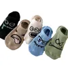 5 pairs of cartoon funny boat socks for women summer thin invisible shallow mouth cute short socks Instagram trend