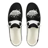 Casual Shoes INSTANTARTS Meteorite Printing Simple Fashion Personality Ladies Soft Sole Canvas Loafers Men's Business Footwears